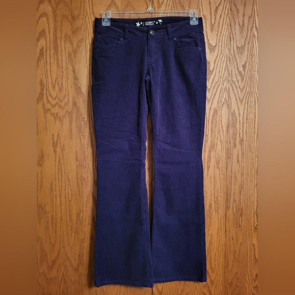 Celebrity Pink Jeans Purple Corduroy Pants Size 7